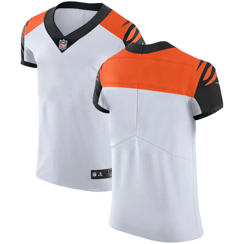 Nike Bengals Blank White Men's Stitched NFL Vapor Untouchable Elite Jersey - Click Image to Close
